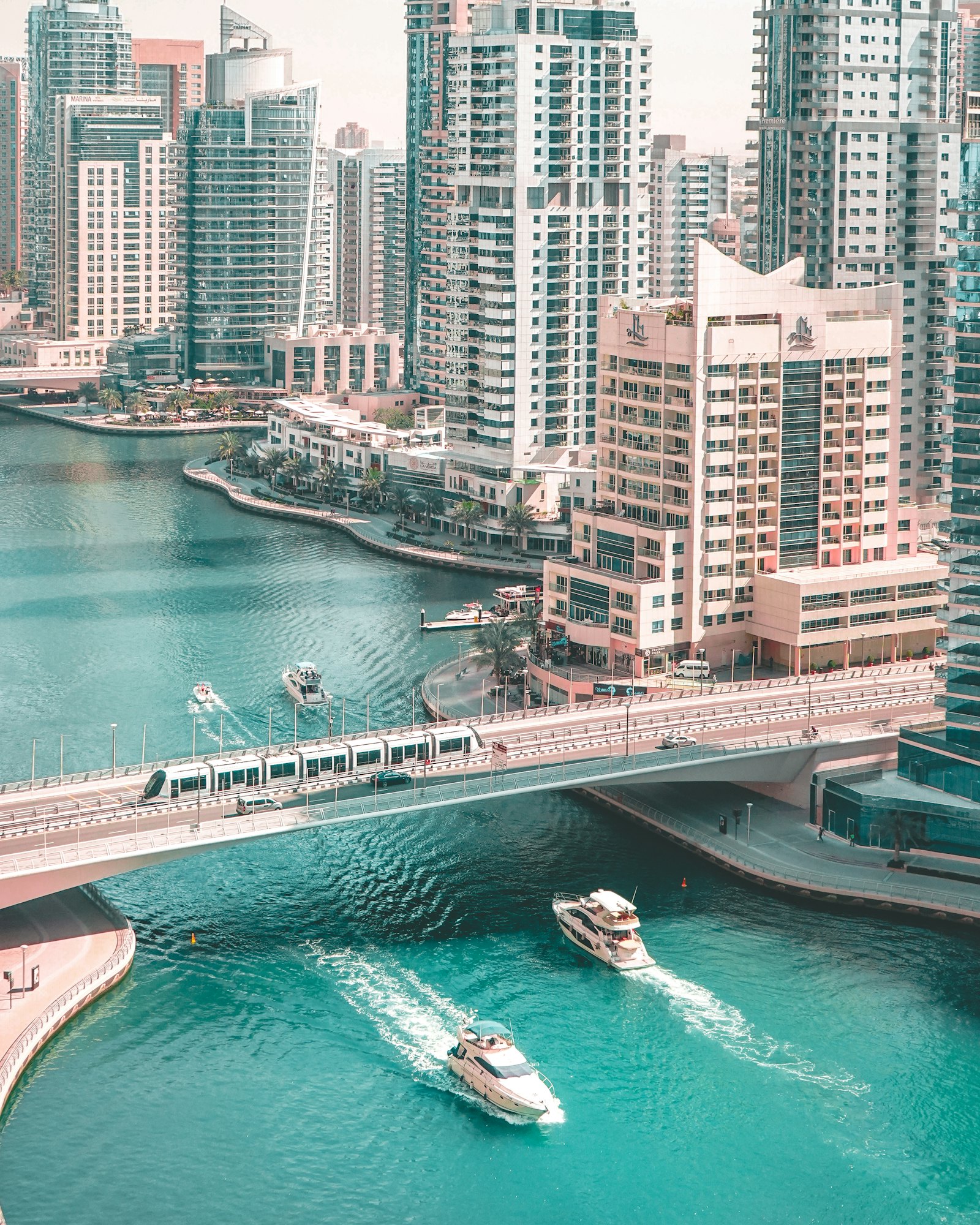 Business Bay canal towers